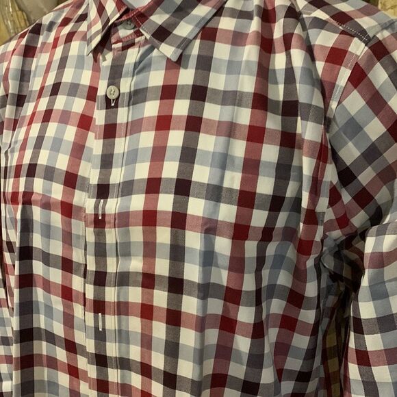 The North Face check button down. - Picture 2 of 11